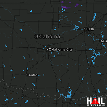 Hail Map Winfield, KS 05-13-2020