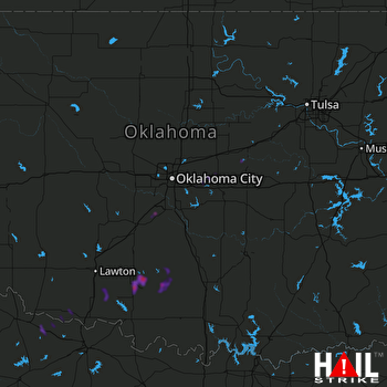 Hail Map Duncan, OK 05-03-2018