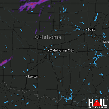 Hail Map Winfield, KS 05-19-2018