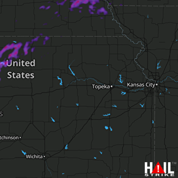 Hail Map Hickman, NE 09-02-2018