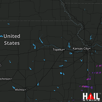 Hail Map Archie, MO 09-26-2018