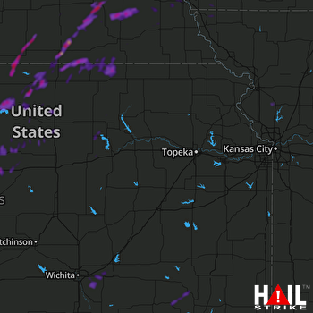 Hail Map Crete, NE 09-22-2019