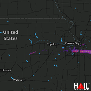 Hail Map Independence, MO 03-27-2020