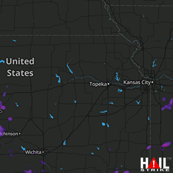 Hail Map Warrensburg, MO 08-11-2020