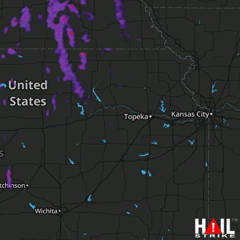 Hail Map Seward, NE 08-17-2020