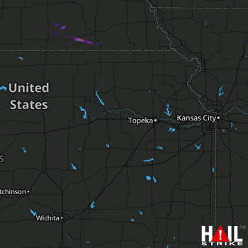 Hail Map Plattsmouth, NE 06-19-2021