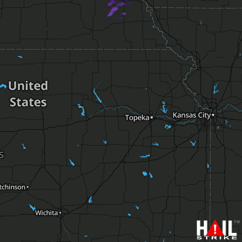 Hail Map Murdock, NE 06-12-2017