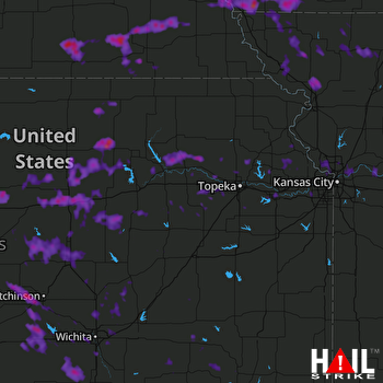 Hail Map Plattsmouth, NE 06-16-2017