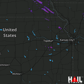 Hail Map Plattsmouth, NE 06-23-2017