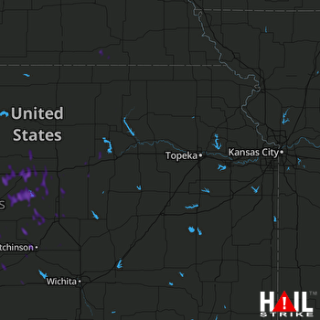 Hail Map TOPEKA 06-20-2018