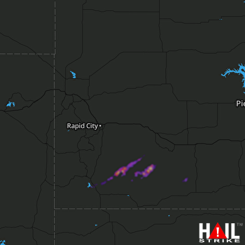 Hail Map RAPID CITY 05-26-2019