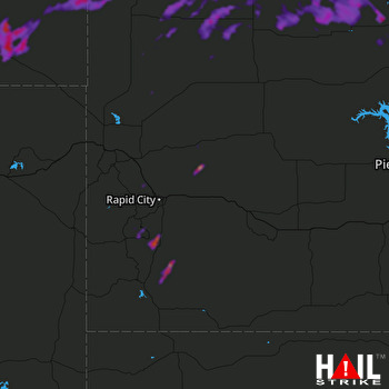 Hail Map Hettinger, ND 07-04-2020
