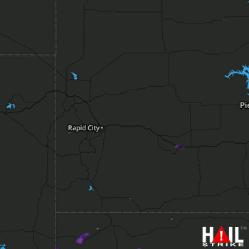 Hail Map RAPID CITY 05-16-2017