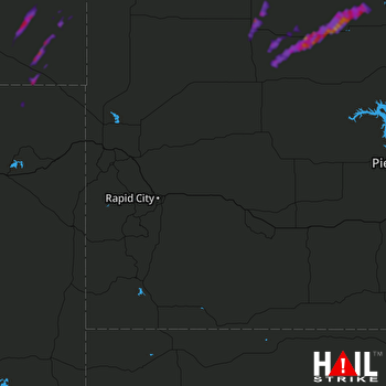 Hail Map RAPID CITY 06-16-2018
