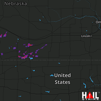 Hail Map Holdrege, NE 06-03-2020
