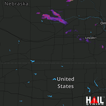 Hail Map Ord, NE 08-31-2020