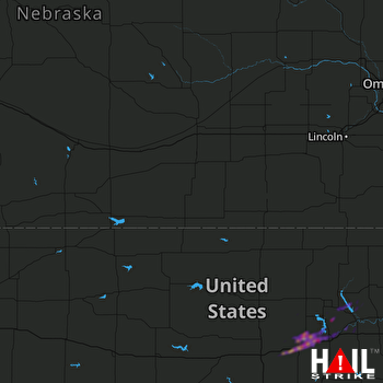 Hail Map Junction City, KS 09-27-2020