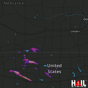 Hail Map Mcpherson, KS 09-18-2021