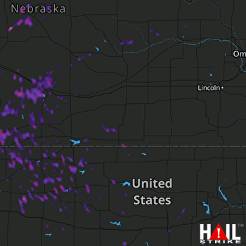 Hail Map Phillipsburg, KS 09-30-2021