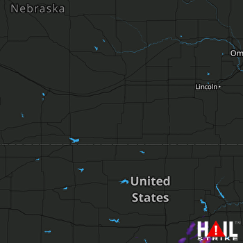 Hail Map Abilene, KS 07-14-2017