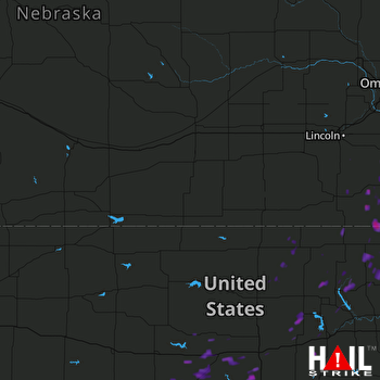 Hail Map Johnson, NE 07-19-2017