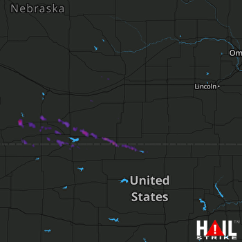 Hail Map HASTINGS 08-17-2017