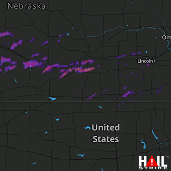 Hail Map Hastings, NE 05-11-2018