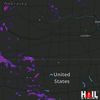 Hail Map Phillipsburg, KS 07-17-2018