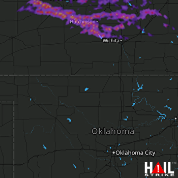Hail Map Newton, KS 04-29-2019