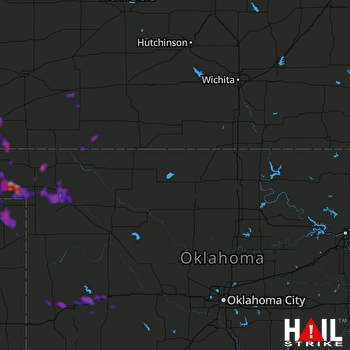 Hail Map Meade, KS 09-02-2020