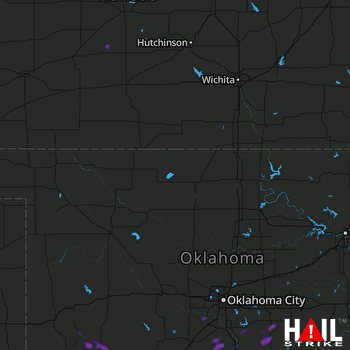 Hail Map Lindsay, OK 07-09-2017