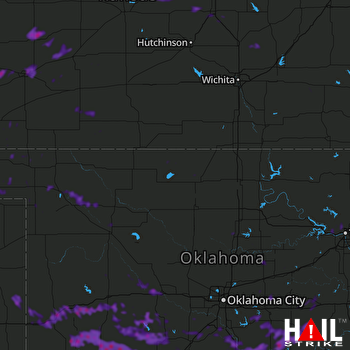 Hail Map Elk City, OK 06-23-2018