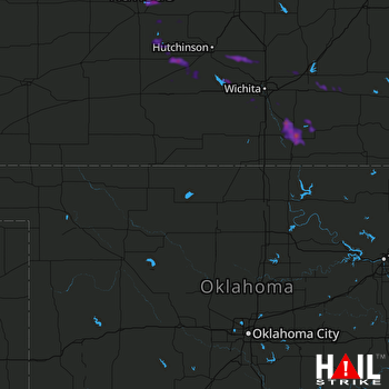 Hail Map Winfield, KS 06-26-2018
