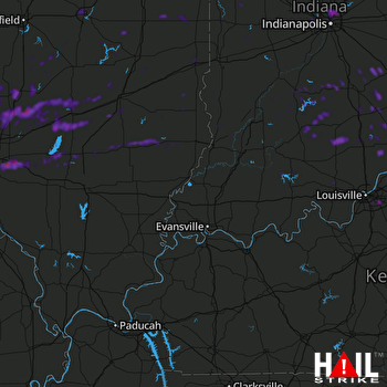 Hail Map Greenville, IL 05-23-2019