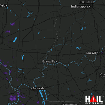 Hail Map East Prairie, MO 07-01-2020