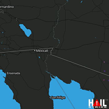 Hail Map YUMA 12-07-2018