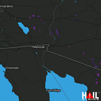 Hail Map YUMA 09-18-2021