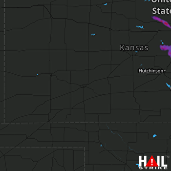 Hail Map Mcpherson, KS 05-15-2022