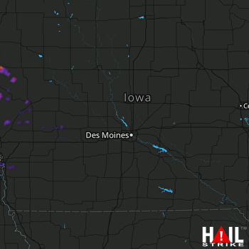 Hail Map Elkhorn, NE 07-22-2022