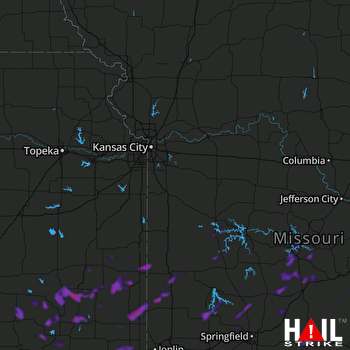 Hail Map Camdenton, MO 05-19-2022