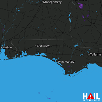 Hail Map Buena Vista, GA 05-25-2022