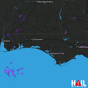 Hail Map Donalsonville, GA 05-31-2017