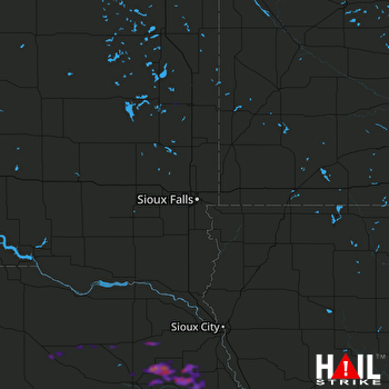 Hail Map Wayne, NE 05-17-2022