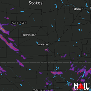 Hail Map Claremore, OK 05-15-2022