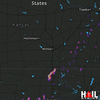 Hail Map Ottawa, KS 04-11-2023