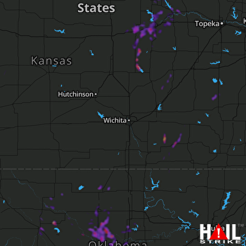 Hail Map Abilene, KS 06-01-2023