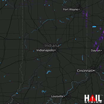 Hail Map INDIANAPOLIS 05-26-2022
