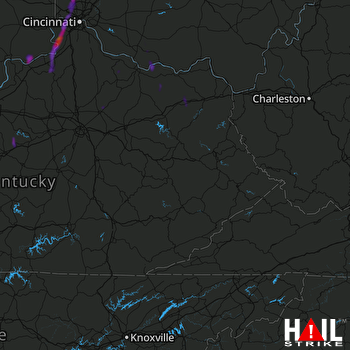 Hail Map Florence, KY 05-25-2022