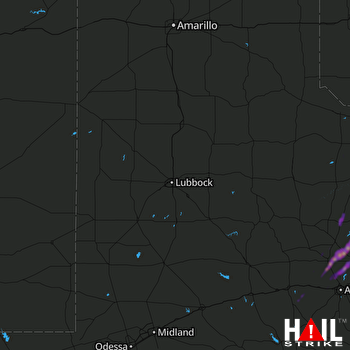 Hail Map Anson, TX 11-04-2022