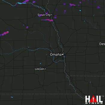 Hail Map Norfolk, NE 09-20-2018